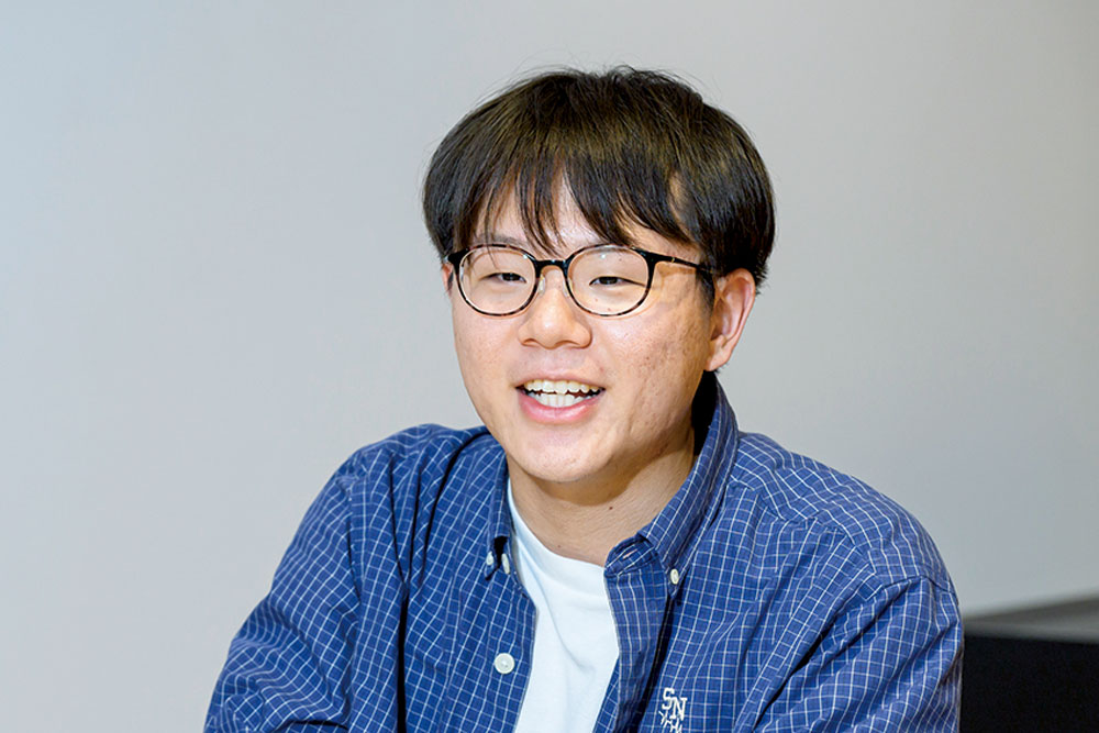 並川 天夢さん 金沢工業大学 メディア情報学部 メディア情報学科4年