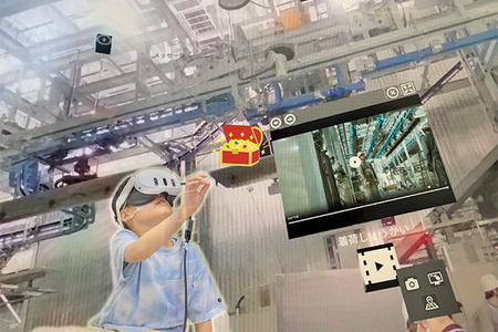 別川製作SHOW! 2026  VRゴーグルで仮想工場に潜入!従業員の家族が宝探しゲームで現場の遠隔管理を疑似体験