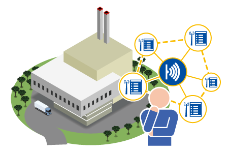 工場のデータ収集へ、無線ネットワークの構築を検証 社内トライリポート VOL.4　実施場所：本社工場